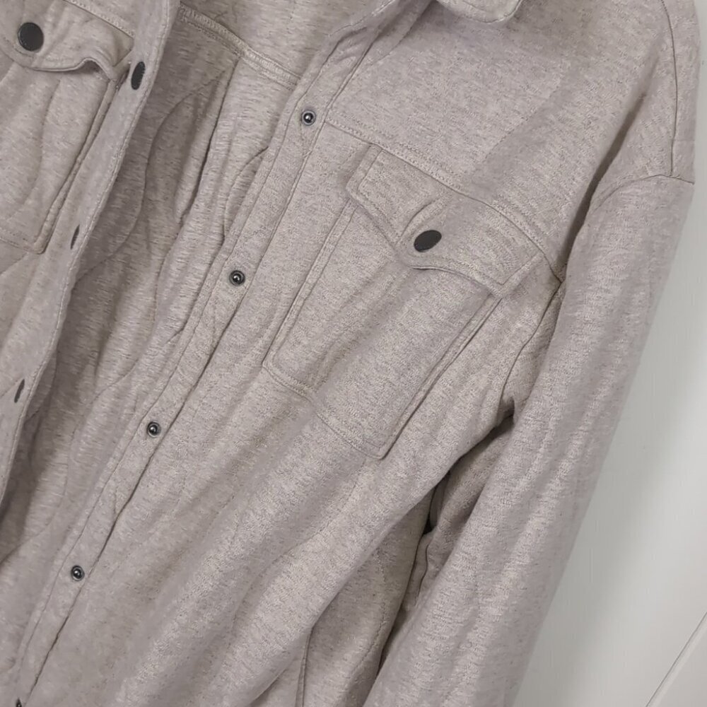 Spiritual Gangster wave Quilted Shacket Large - Picture 5 of 10